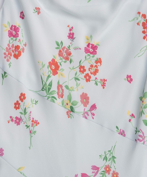 MAISON SPECIAL(メゾンスペシャル)の「Flower Camisole Dress/フラワーキャミワンピース(ワンピース・レディース・ホワイト/ブラック・38/36)」の13枚目の写真