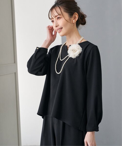 ikka（イッカ）の「【フォーマル対応】フラワーコサージュ（ブローチ/コサージュ・レディース・ベージュ/オフホワイト/クリーム/ライトグレー/ホワイト・FREE）」の11枚目の写真