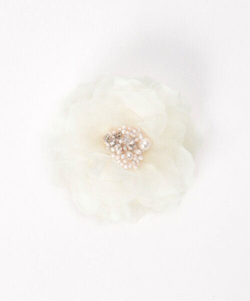 ikka（イッカ）の「【フォーマル対応】フラワーコサージュ（ブローチ/コサージュ・レディース・ベージュ/オフホワイト/クリーム/ライトグレー/ホワイト・FREE）」の20枚目の写真