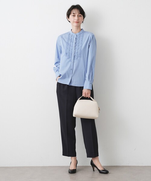 Dessin（デッサン）の「【2WAY】ラウンドフォルムショルダーバッグ（ショルダーバッグ・レディース・ライトグレー/ブラック/ブラウン系/シルバー/アイボリー・00）」の6枚目の写真