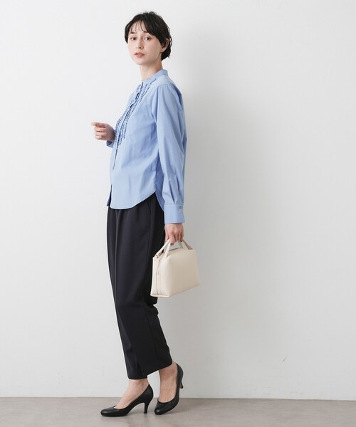 Dessin（デッサン）の「【2WAY】ラウンドフォルムショルダーバッグ（ショルダーバッグ・レディース・ライトグレー/ブラック/ブラウン系/シルバー/アイボリー・00）」の7枚目の写真