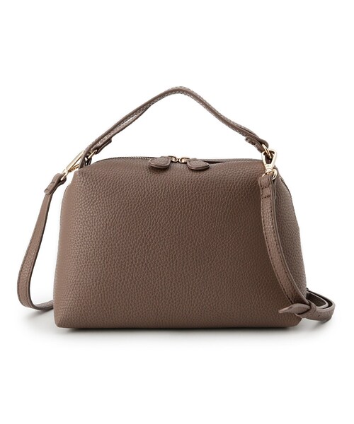 Dessin（デッサン）の「【2WAY】ラウンドフォルムショルダーバッグ（ショルダーバッグ・レディース・ライトグレー/ブラック/ブラウン系/シルバー/アイボリー・00）」の19枚目の写真