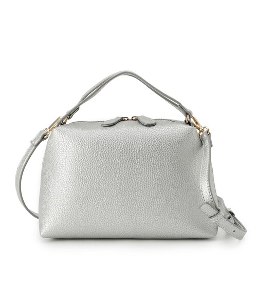 Dessin（デッサン）の「【2WAY】ラウンドフォルムショルダーバッグ（ショルダーバッグ・レディース・ライトグレー/ブラック/ブラウン系/シルバー/アイボリー・00）」の20枚目の写真