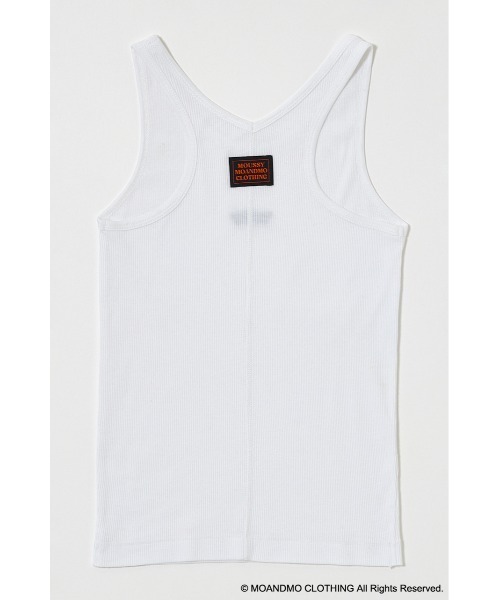 MOUSSY(マウジー)の「MOANDMO タンクトップ(タンクトップ・レディース・ホワイト/ネイビー・FREE)」の18枚目の写真
