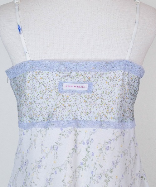 rurumu:（ルルムウ）の「rurumu:/ルルムウ/collage satin camisole dres（ワンピース・レディース・ブラック/ネイビー/ラベンダー/ブラウン/アイボリー・M/S）」の15枚目の写真
