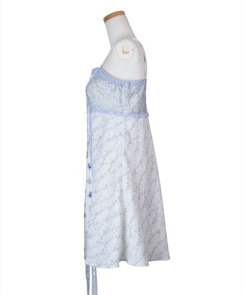 rurumu:（ルルムウ）の「rurumu:/ルルムウ/collage satin camisole dres（ワンピース・レディース・ブラック/ネイビー/ラベンダー/ブラウン/アイボリー・M/S）」の17枚目の写真