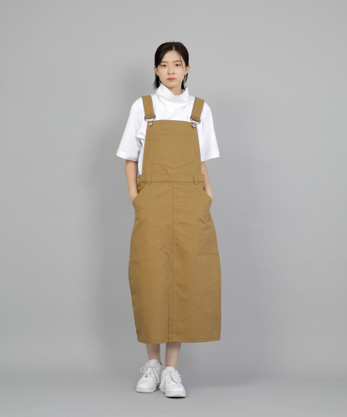 SAINTCREW(セントクルー)の「ワイドドームオーバーロールスカート WDS-611 キャメル(ワンピース・レディース・その他・MEDIUM/LARGE/X-LARGE)」の8枚目の写真