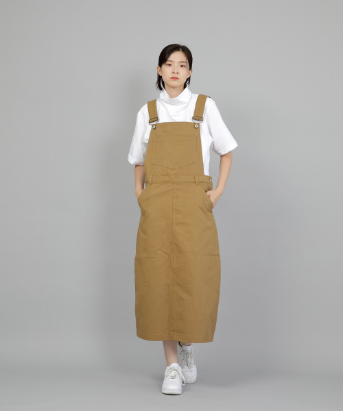 SAINTCREW(セントクルー)の「ワイドドームオーバーロールスカート WDS-611 キャメル(ワンピース・レディース・その他・MEDIUM/LARGE/X-LARGE)」の5枚目の写真