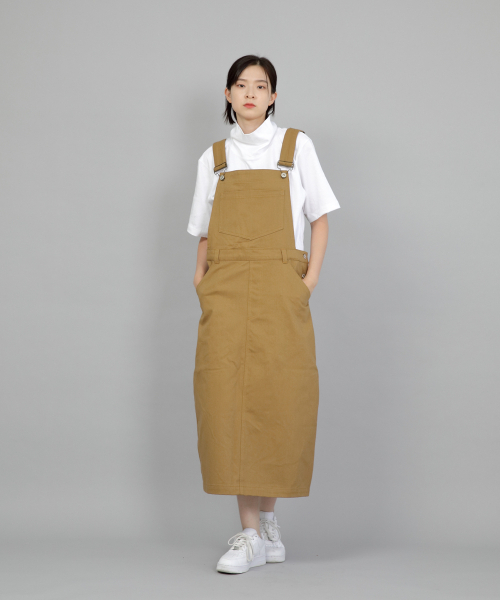 SAINTCREW(セントクルー)の「ワイドドームオーバーロールスカート WDS-611 キャメル(ワンピース・レディース・その他・MEDIUM/LARGE/X-LARGE)」の3枚目の写真
