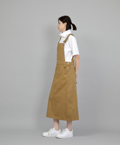 SAINTCREW(セントクルー)の「ワイドドームオーバーロールスカート WDS-611 キャメル(ワンピース・レディース・その他・MEDIUM/LARGE/X-LARGE)」の2枚目の写真