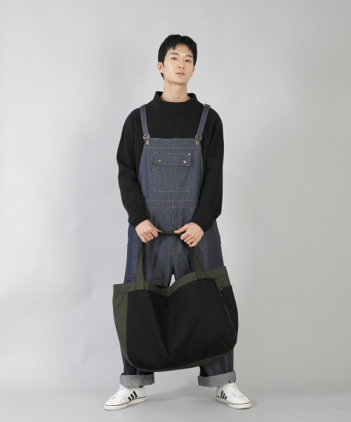 SAINTCREW（セントクルー）の「ジャイアントバルクエコバッグ GBE-156 カーキブラック（エコバッグ/サブバッグ・メンズ・その他・FREE）」の9枚目の写真