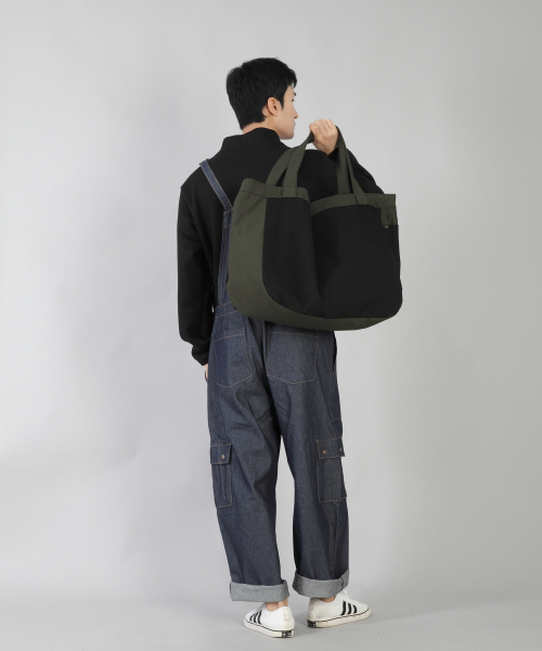 SAINTCREW（セントクルー）の「ジャイアントバルクエコバッグ GBE-156 カーキブラック（エコバッグ/サブバッグ・メンズ・その他・FREE）」の11枚目の写真