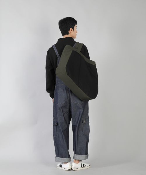 SAINTCREW（セントクルー）の「ジャイアントバルクエコバッグ GBE-156 カーキブラック（エコバッグ/サブバッグ・メンズ・その他・FREE）」の8枚目の写真