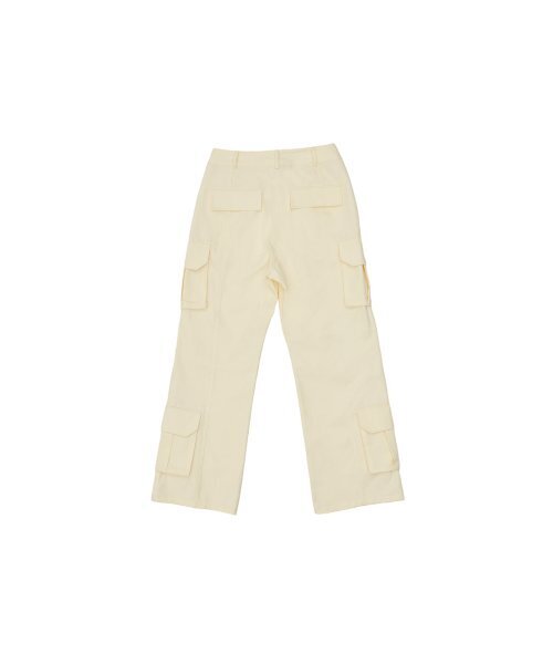 320SHOWROOM(320ショールーム)の「4Cargo Pocket Pintuck Keyring Straight Pants Cream(その他パンツ・レディース・その他・MEDIUM/SMALL)」の4枚目の写真