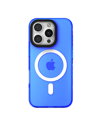 LIMBO（リンボ）の「iPhone MagSafe Blue Blue Color Jelly Case Design Cell Phone Limbo（スマホケース/カバー）」