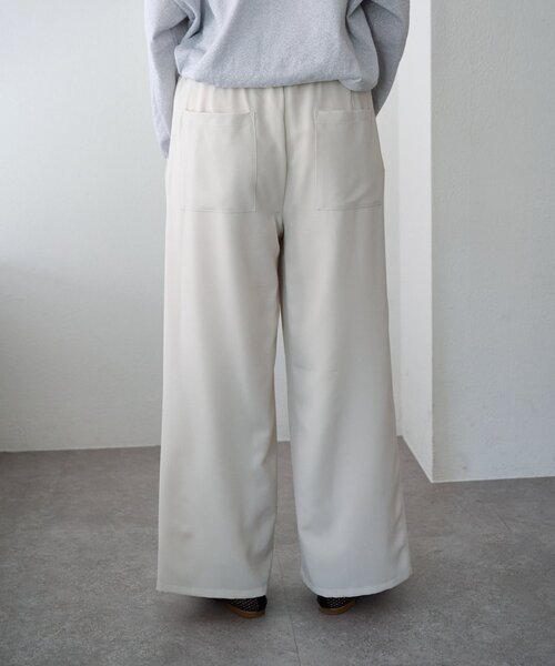 SHENERY(シーナリー)の「ウエストデザインパンツ(その他パンツ・レディース・ブラック/アイボリー・36/38)」の9枚目の写真