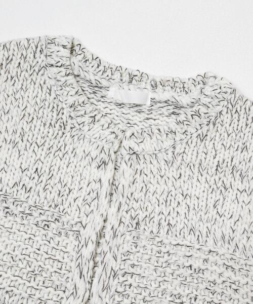 SENSE OF PLACE by URBAN RESEARCH(センスオブプレイスバイアーバンリサーチ)の「『洗濯可』ミックスカラーローゲージベスト(ベスト・レディース・ブラック/アイボリー/ネイビー・ONE)」の19枚目の写真