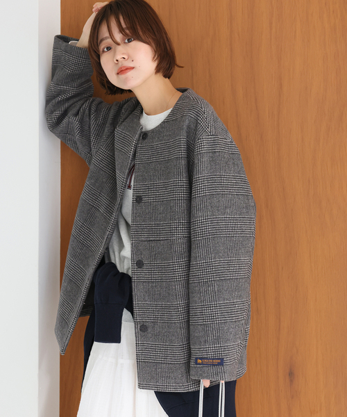 セール】《追加3》スーパーファインビーバークルーネックコート（ノー