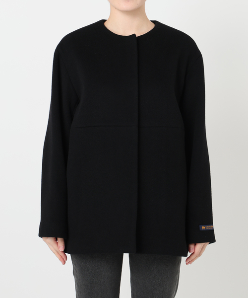 セール】《追加3》スーパーファインビーバークルーネックコート（ノー