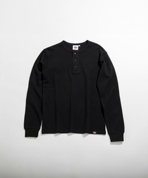 Dickies（ディッキーズ）の「Dickies/ディッキーズ ワッフルヘンリーネックロングスリーブTシャツ/ロングTシャツ/ロンT（Tシャツ/カットソー）」