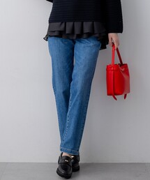 23区DENIM ストレートフィット デニムパンツ