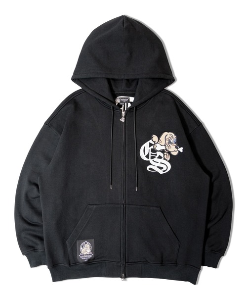 GA×GALFY-安心の背中ロゴのジップパーカー（パーカー）｜GALFY