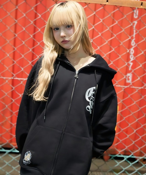 GALFY（ガルフィー）の「GA×GALFY-安心の背中ロゴのジップパーカー（パーカー・メンズ・カモフラージュ/ホワイト/ブラック・L/XL）」の10枚目の写真