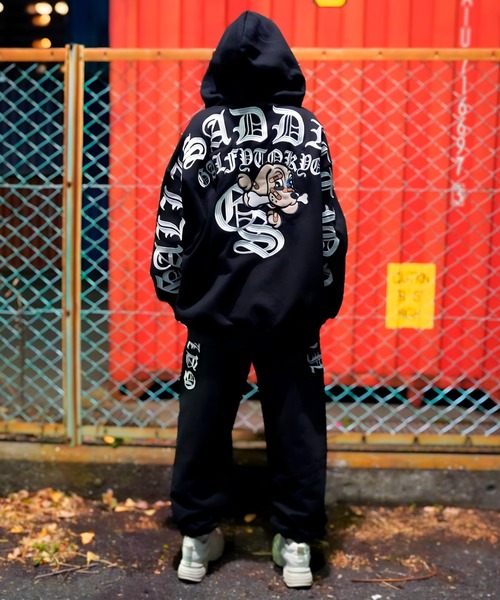 GALFY（ガルフィー）の「GA×GALFY-安心の背中ロゴのジップパーカー（パーカー・メンズ・カモフラージュ/ホワイト/ブラック・L/XL）」の15枚目の写真