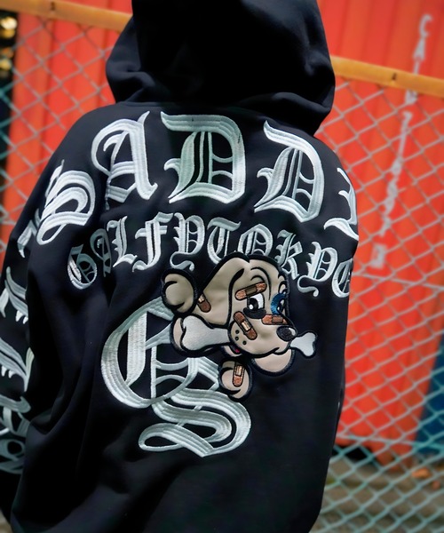 GALFY（ガルフィー）の「GA×GALFY-安心の背中ロゴのジップパーカー（パーカー・メンズ・カモフラージュ/ホワイト/ブラック・L/XL）」の13枚目の写真