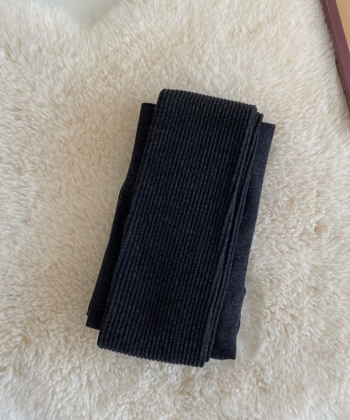 IRADOWL（アイラドール）の「リブタイツ（タイツ/ストッキング・レディース・ブラック/グレー/ダークグレー/ブラウン/ダークブラウン/ライトグレー・FREE）」の14枚目の写真