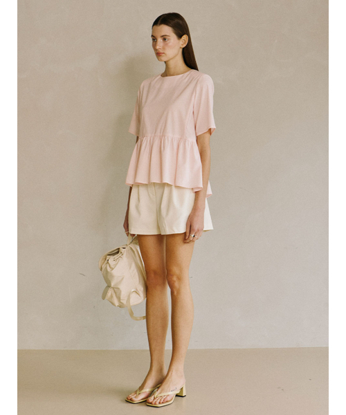 PADO SEOUL(パドソウル)の「レディース ショーリングクロップトップ ピンク(シャツ/ブラウス・レディース・その他・SMALL/MEDIUM)」の2枚目の写真
