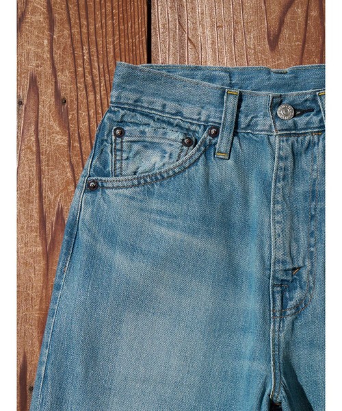 Levi's(リーバイス)の「Levi's/リーバイス LEVI'S(R) VINTAGE CLOTHING 1950'S 701 ジーンズ ミディアムインディゴ(デニムパンツ・レディース・ライトインディゴブルー・28inch/27inch/26inch/25inch/24inch/23inch)」の8枚目の写真