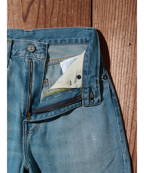 Levi's(リーバイス)の「Levi's/リーバイス LEVI'S(R) VINTAGE CLOTHING 1950'S 701 ジーンズ ミディアムインディゴ(デニムパンツ・レディース・ライトインディゴブルー・28inch/27inch/26inch/25inch/24inch/23inch)」の9枚目の写真