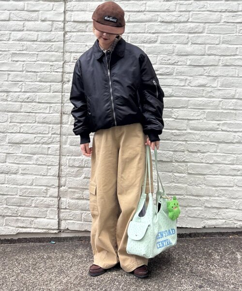 CIAOPANIC TYPY(チャオパニックティピー)の「UNISEXアソート素材2WAYBAG(トートバッグ・レディース・ミント/ブルー/ブラック・ONE SIZE)」の7枚目の写真