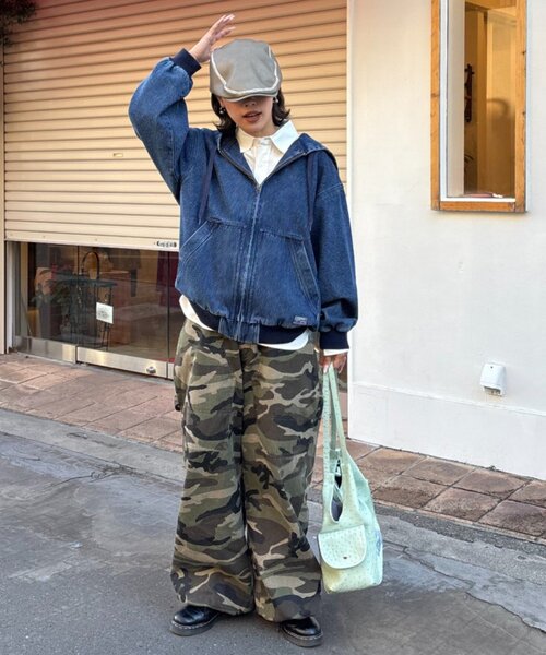 CIAOPANIC TYPY(チャオパニックティピー)の「UNISEXアソート素材2WAYBAG(トートバッグ・レディース・ミント/ブルー/ブラック・ONE SIZE)」の13枚目の写真