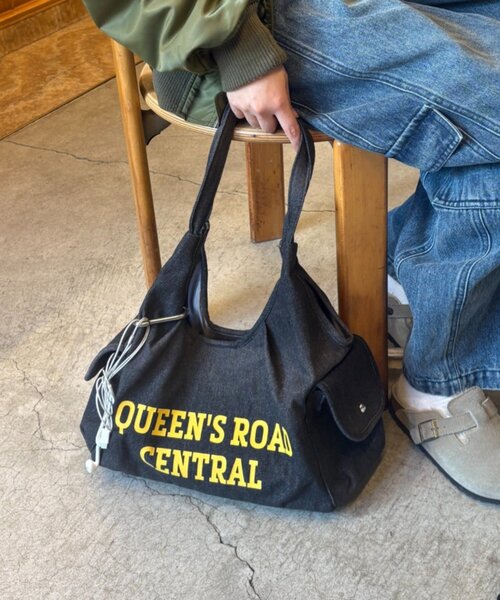 CIAOPANIC TYPY(チャオパニックティピー)の「UNISEXアソート素材2WAYBAG(トートバッグ・レディース・ミント/ブルー/ブラック・ONE SIZE)」の14枚目の写真