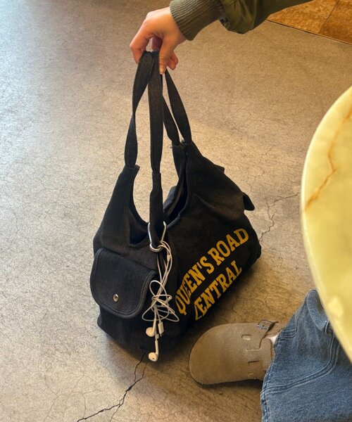 CIAOPANIC TYPY(チャオパニックティピー)の「UNISEXアソート素材2WAYBAG(トートバッグ・レディース・ミント/ブルー/ブラック・ONE SIZE)」の19枚目の写真