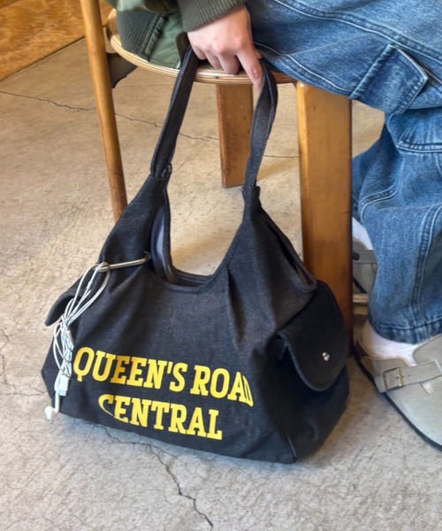 CIAOPANIC TYPY(チャオパニックティピー)の「UNISEXアソート素材2WAYBAG(トートバッグ・レディース・ミント/ブルー/ブラック・ONE SIZE)」の2枚目の写真