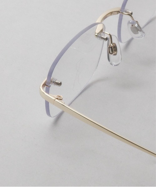 B.I.D.（ビーアイディー）の「《リムレスサングラス》（サングラス・メンズ・ゴールド/ライトブラウン/シルバー/ライトグレー・FREE）」の9枚目の写真