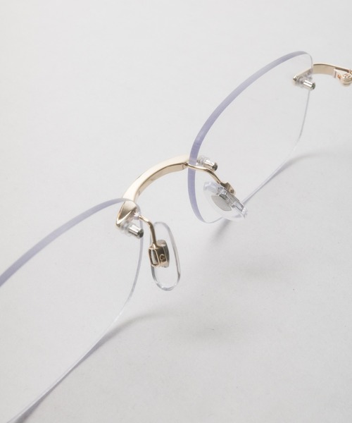 B.I.D.（ビーアイディー）の「《リムレスサングラス》（サングラス・メンズ・ゴールド/ライトブラウン/シルバー/ライトグレー・FREE）」の11枚目の写真