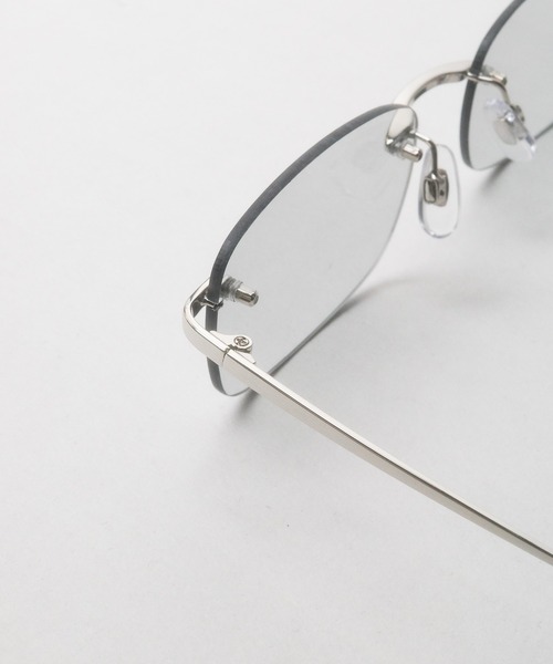 B.I.D.（ビーアイディー）の「《リムレスサングラス》（サングラス・メンズ・ゴールド/ライトブラウン/シルバー/ライトグレー・FREE）」の17枚目の写真