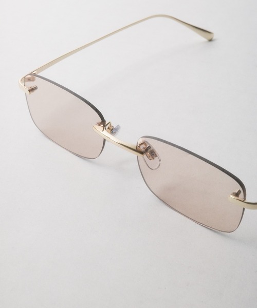 B.I.D.（ビーアイディー）の「《リムレスサングラス》（サングラス・メンズ・ゴールド/ライトブラウン/シルバー/ライトグレー・FREE）」の20枚目の写真