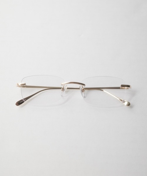 B.I.D.（ビーアイディー）の「《リムレスサングラス》（サングラス・メンズ・ゴールド/ライトブラウン/シルバー/ライトグレー・FREE）」の5枚目の写真