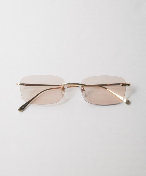 B.I.D.（ビーアイディー）の「《リムレスサングラス》（サングラス・メンズ・ゴールド/ライトブラウン/シルバー/ライトグレー・FREE）」の8枚目の写真