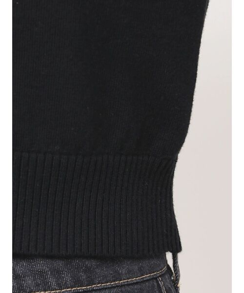 EMODA（エモダ）の「プレートクロップニット（ニット/セーター・レディース・ホワイト/ブラック/グレー・FREE）」の19枚目の写真