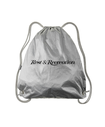 ナイロン ランニングバッグ - シルバー