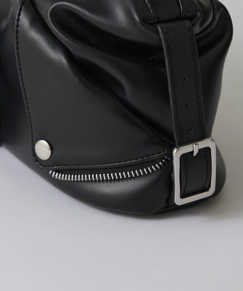 Lui's（ルイス）の「2WAYショルダーライダースバッグ（ショルダーバッグ・レディース・ブラック/ブラウン・FREE）」の14枚目の写真