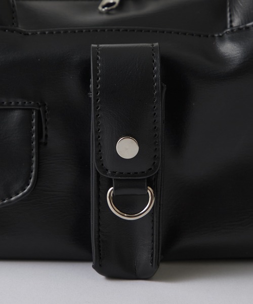 Lui's（ルイス）の「2WAYショルダーライダースバッグ（ショルダーバッグ・レディース・ブラック/ブラウン・FREE）」の5枚目の写真