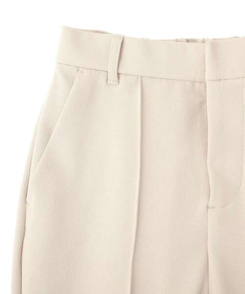 earth music&ecology（アースミュージックアンドエコロジー）の「センターシームフレアパンツ（その他パンツ・レディース・ライトベージュ/グレー/ブラウン/ブラック・M/S）」の5枚目の写真