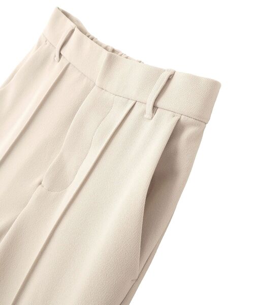 earth music&ecology（アースミュージックアンドエコロジー）の「センターシームフレアパンツ（その他パンツ・レディース・ライトベージュ/グレー/ブラウン/ブラック・M/S）」の8枚目の写真